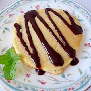 にんじん入り★チョコパンケーキ